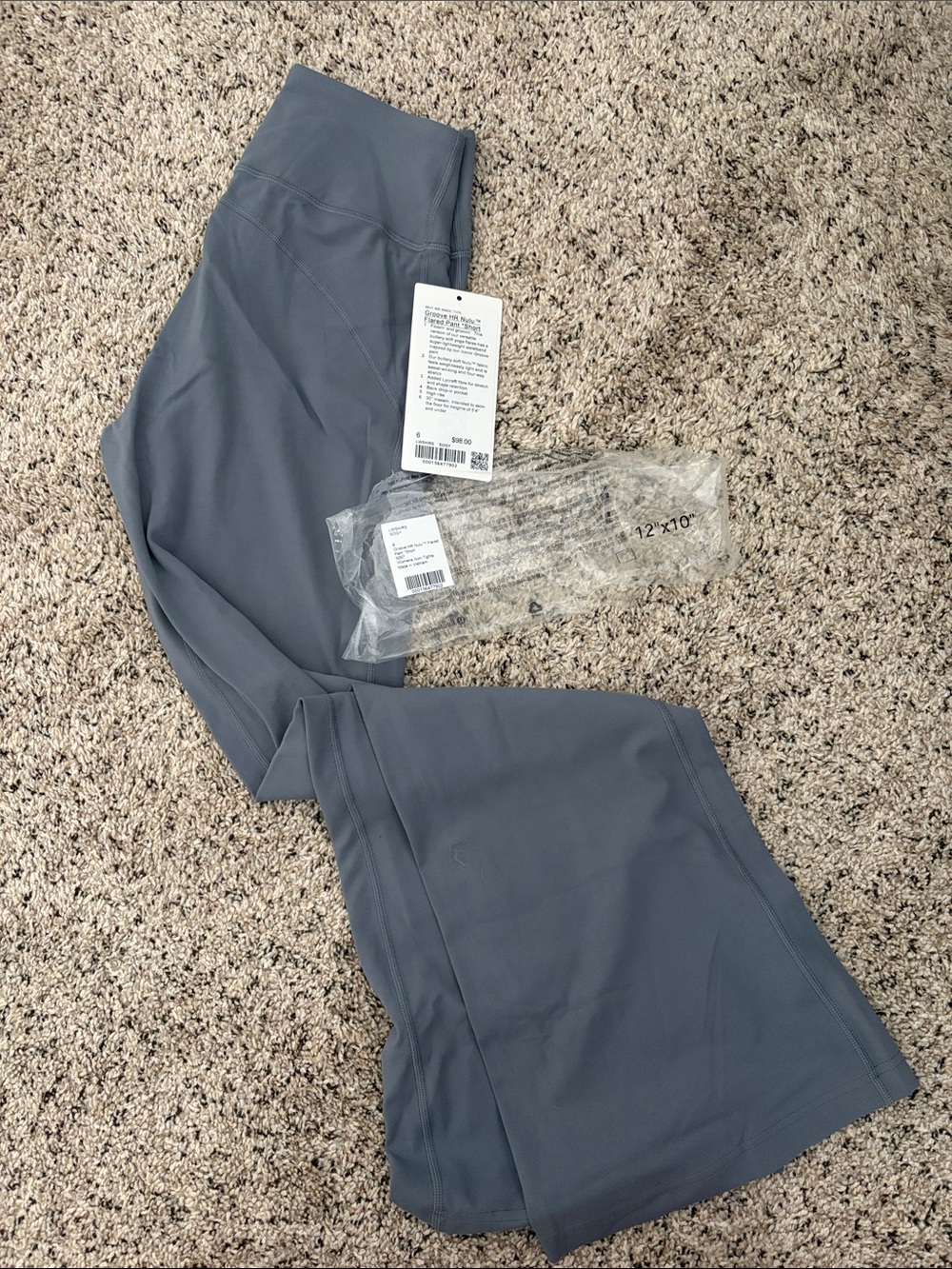 lululemon athletica High Rise Groove Flared Pant Short
